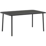  Vrtni stol tamno sivi 150 x 90 x 72 cm čelik - 150 x 90 x 72 cm 1 | shoptok.hr