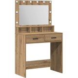  Toaletni stol s ladicama Umjetnički hrast 79 x 41 x 135 cm | shoptok.hr