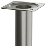 WALTECO Postolje za namještaj (D x Š x V: 3 x 3 x 30 cm, Ø x V: 3 x 30 cm, Nosivost: 50 kg, Čelik, Nikal) | shoptok.hr