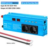 Foval Pretvornik moči, 3000W vršna moč, 4 USB priključki za polnjenje, 12V 220V 50HZ EU, (5000159971) | Shoptok.si