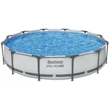 Montažni bazen Steel Pro MAX sa filtar pumpom 366x76cm
