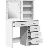  Toaletni stol 2 pcs Bijelo 50 x 41 x 135 cm Konstruirano drvo | shoptok.hr