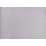 Balkonski zaslon za privatnost sivi 400 x 90 cm PVC | shoptok.hr