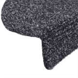 vidaXL samoljepljivi otirači za stepenice 10 kom tamnosivi 56x17x3 cm | shoptok.hr