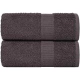 vidaXL Brisače za goste FROGN 2 kosa antracitne 30x50 cm 360 g/m², (5000307695) | Shoptok.si