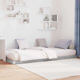  Posteljni okvir Siva Sonoma 90 x 190 cm Konstruiran les, (5000121224) | Shoptok.si