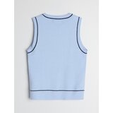 Sinsay Bluza u stilu pulovera bez rukava s dodatkom vune i modala | shoptok.hr