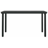 7-dijelni vrtni blagovaonski set sivo-crni | shoptok.hr