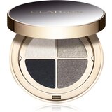 Clarins Ombre 4 Colour Eye Palette paleta senčil za oči za dolgoobstojen učinek odtenek 09 - Onyx Gradation 4,2 g | Shoptok.si