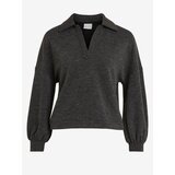 Vila Dark gray sweater Many - Women | Shoptok.si