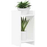  Stalak za biljke s policom 2 pcs Bijeli 30 x 30 x 60 cm | shoptok.hr