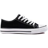 Shelvt Women's classic black sneakers | shoptok.hr
