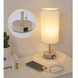  Brilagi - Stona lampa sa USB portom TABLON 1xE27/25W/230V bež/krem | Eponuda.com