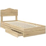  s od storage Sonoma hrast 90 x 190 cm Konstruirano drvo | shoptok.hr