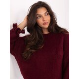 Italy Moda Sweater-MI-SW-2912.10X-burgundy | Shoptok.si