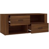  ormarić boja smeđeg hrasta 100x35x40 cm konstruirano drvo | shoptok.hr