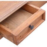  Pisaći stol s ladicama 90 x 50 x 101 cm masivno drvo mahagonija | shoptok.hr