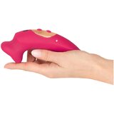 You2Toys Oral Fun - vibrator za klitoris sa sisajućom i jezičnom stimulacijom (roza) | shoptok.hr