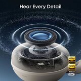 Anker brezžične naglavne slušalke z mikrofonom Soundcore Space 2, bele, ANC | Shoptok.si