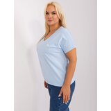 RELEVANCE Blouse-RV-BZ-8959.75P-light blue | Shoptok.si