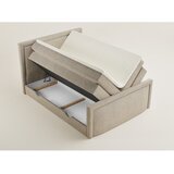 Maison de Rêve Bež boxspring postelja s prostorom za shranjevanje 160x200 cm Fresco – | Shoptok.si