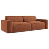 Makamii Sedežna garnitura iz šenilje v barvi terakote 244 cm Omao – | Shoptok.si