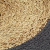  Podmetači 4 kom prirodna i antracit boja 38 cm od jute i pamuka | Eponuda.ba