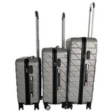  Koferi - set od tri kofera sivi | ePonuda.com
