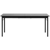 Unique Furniture Črna jedilna miza 95x180 cm Savona – | Shoptok.si