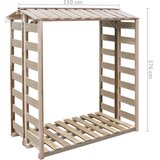  Spremište za drva 150 x 90 x 176 cm od impregnirane borovine | Eponuda.ba