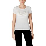 Ea7 Emporio Armani Majice s kratkimi rokavi 8NTT67 TJDQZ Bela cene