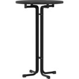  Barski stol crni Ø 70x110 cm konstruirano drvo i čelik | Eponuda.com