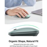 Ugreen brezžična tiha, tanka in lahka miška 2.4GHz, 400DPI zelena - box | Shoptok.si