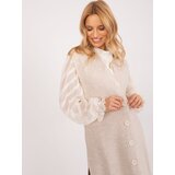 BADU Dress-BA-SK-6109.07-light beige | shoptok.hr