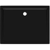  Pravokutna ABS tuš-kada crna 80 x 100 cm | shoptok.hr