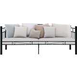  Za dnevni ležaj crni metalni 90 x 200 cm | shoptok.hr