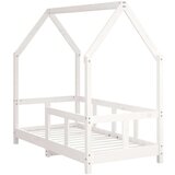 vidaXL Okvir za dječji krevet bijeli 70 x 140 cm od masivne borovine | shoptok.hr