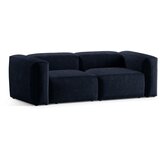 Cosmopolitan Design Tamno plava sofa od samta 224 cm Bergano – | shoptok.hr