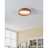 Eglo LED plafonjera Luppineria 900463, drvo/boja pijeska, Ø38 cm | shoptok.hr