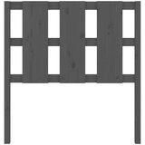  Uzglavlje za krevet sivo 95 5 x 4 x 100 cm od masivne borovine | shoptok.hr