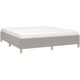 Za krevet s oprugama svjetlosivi 180x200 cm od tkanine | shoptok.hr