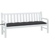 vidaXL Blazina za vrtno klop melanž antracitna 180x50x7 cm blago Cene