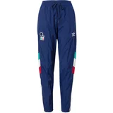 Adidas Športne hlače temno modra / zelena / rdeča / bela