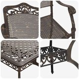  Vrtni set za objed 5 pcs Bronzana Aluminij | shoptok.hr