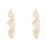 INF Ročaji za peto (2 para) - debeline 6 mm Beige, (21540500) Cene