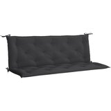  Jastuk za vrtnu klupu crni 150 x (50+50) x 7 cm tkanina Oxford | Eponuda.com