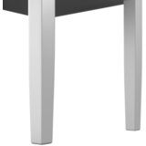 Bessagi Home Jedilna Miza Camden, Bela, Barve Bora, Ø 100cm | Shoptok.si