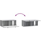TV ormar za zid Siva sonoma 78,5 x 31 x 30 cm Konstruirano drvo | shoptok.hr