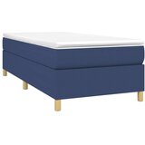  Za krevet s oprugama plavi 90x190 cm od tkanine | shoptok.hr