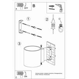  Stenska svetilka ORBIS 1 antracit, (21347357) | Shoptok.si